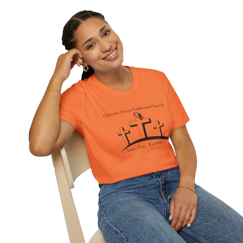 Faith-Inspired Unisex T-Shirt - Celebrate Worship, Casual Christian Apparel, Gift for Believers, Church Events, Everyday Wear