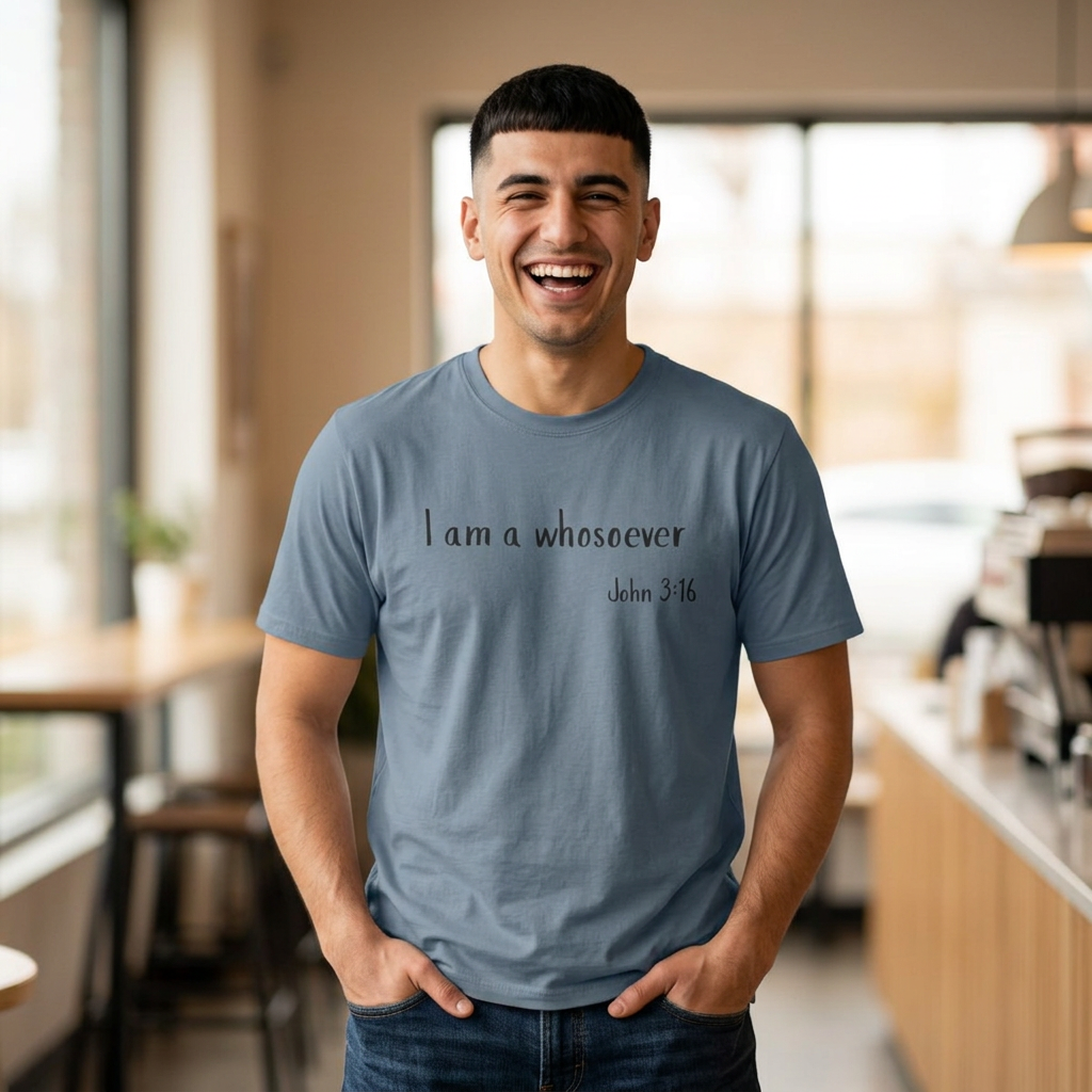 Inspirational Quote T-Shirt - 'I am a whosoever' - Christian Softstyle Tee