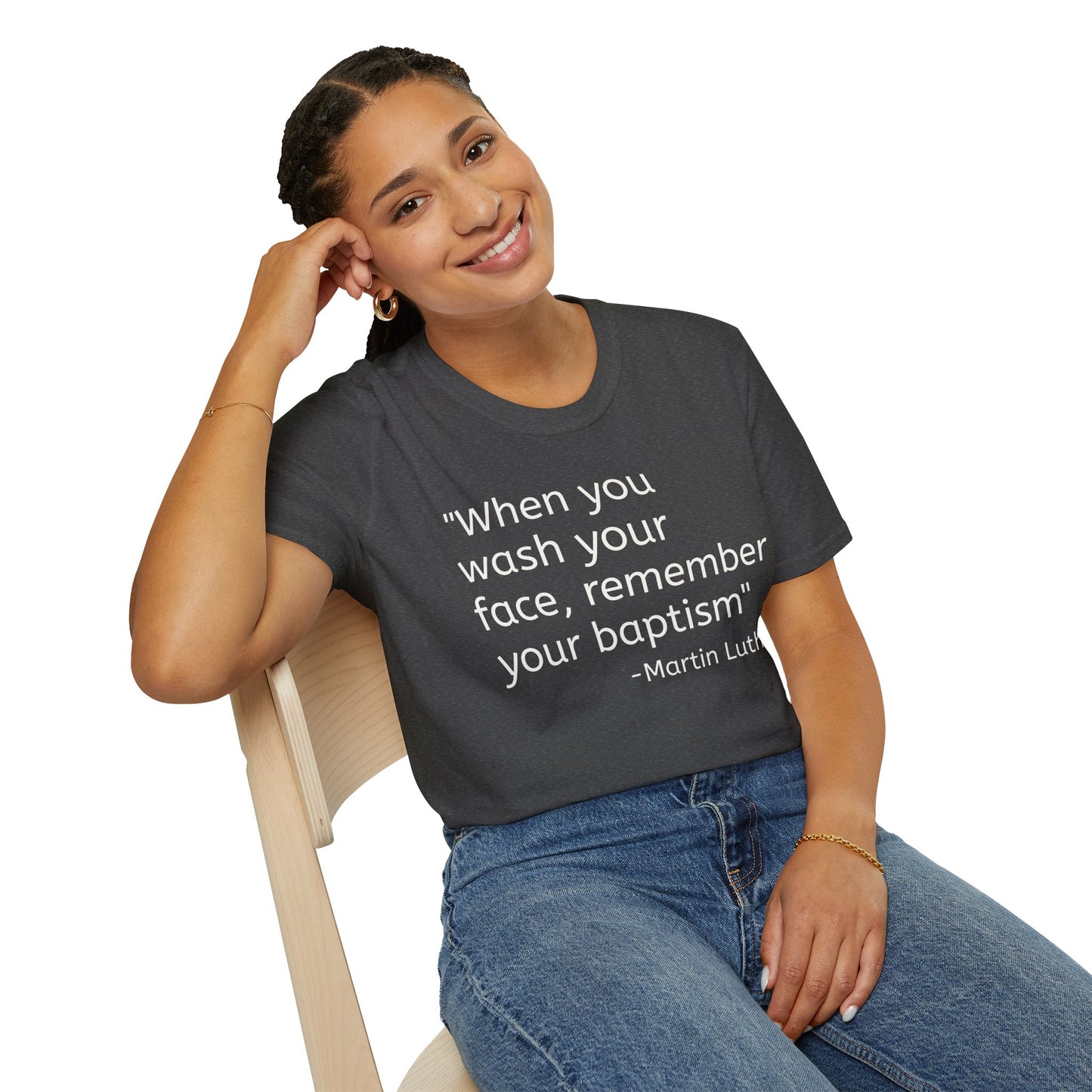 Martin Luther Quote Unisex Softstyle T-Shirt