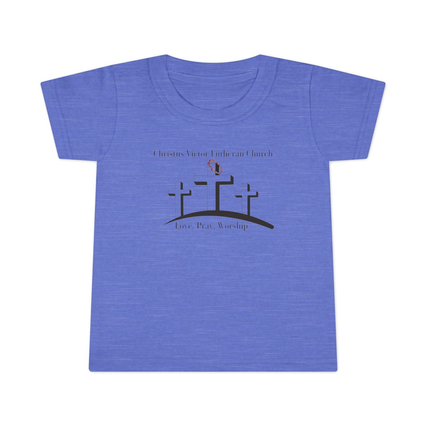 Toddler T-Shirt - Faith and Worship Design