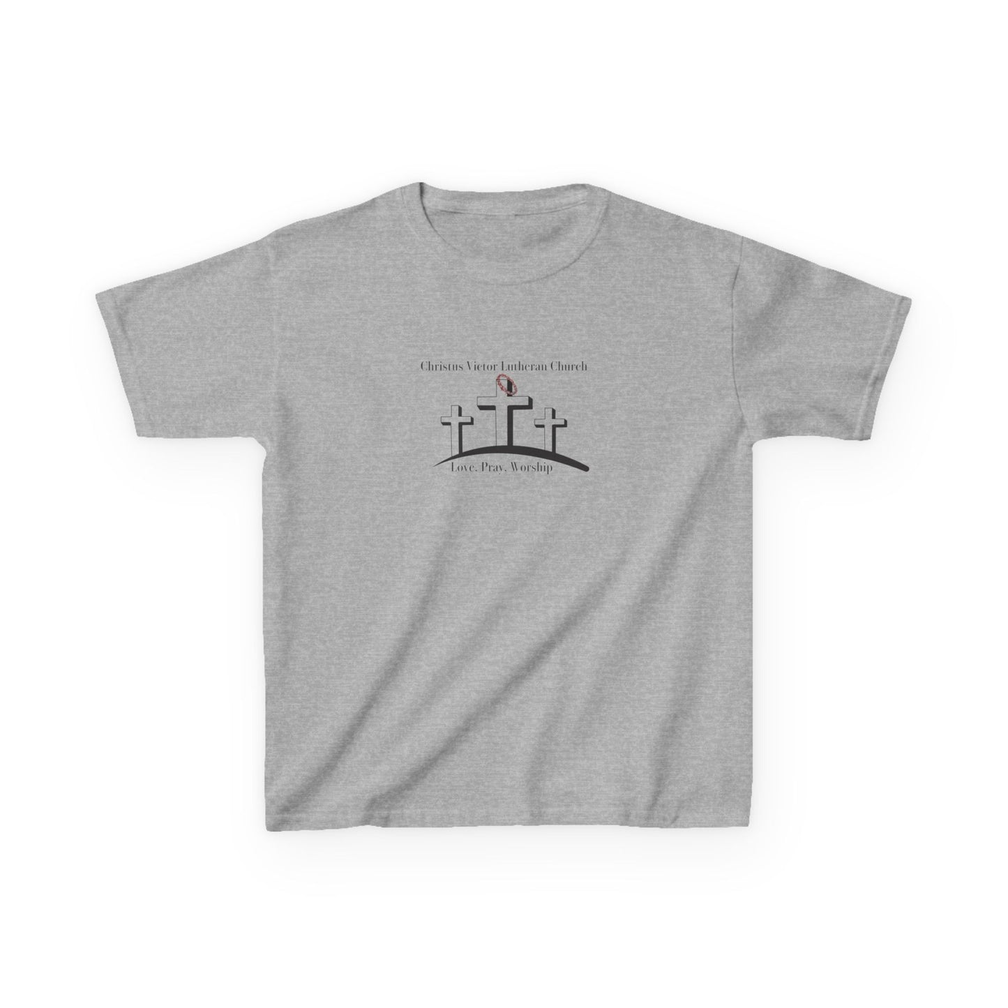 Kids Heavy Cotton™ Tee - Christus Victor Graphic T-Shirt