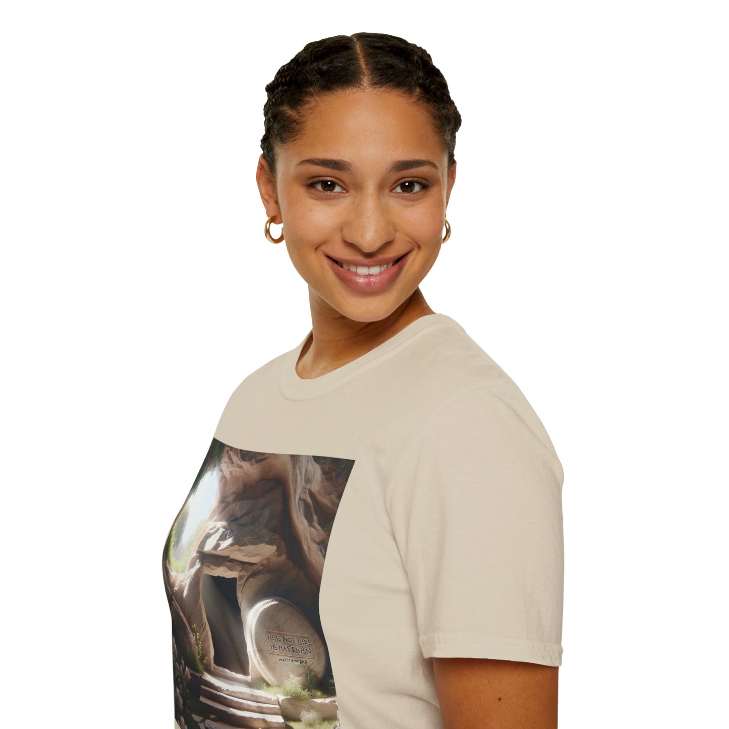 Inspirational Unisex Softstyle T-Shirt - Hope & Renewal Design