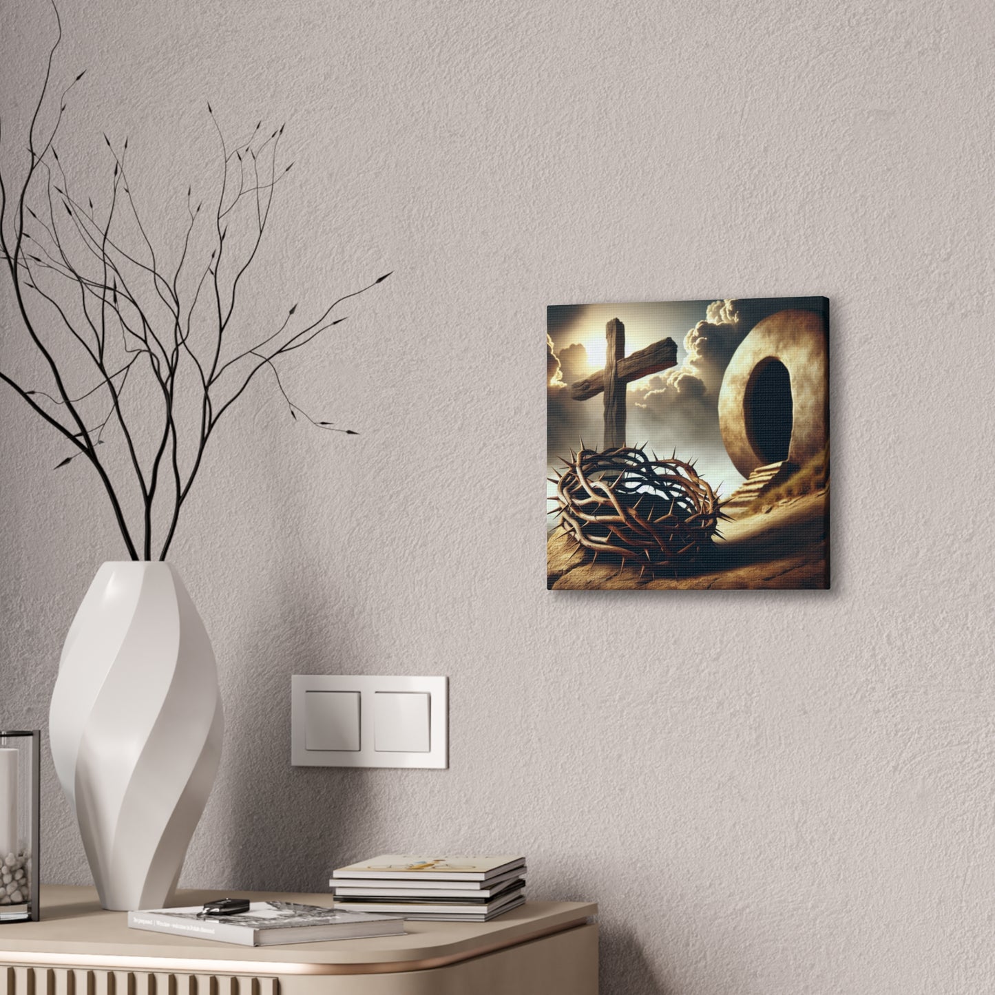 Inspirational Canvas Wall Art - Faith & Hope Design