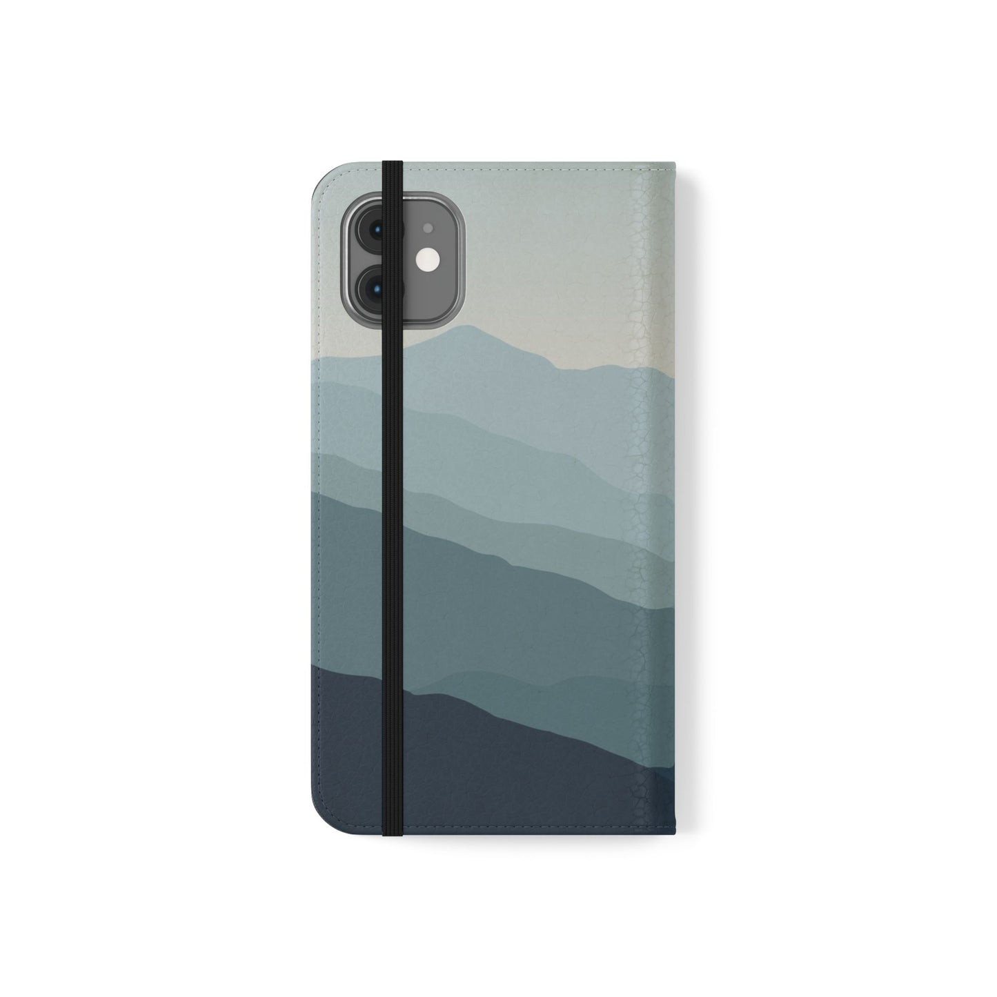 Inspirational Flip Case - Faith Can Move Mountains, Phone Wallet Cover, Motivational Gift, Christian Accessories, Scripture Design