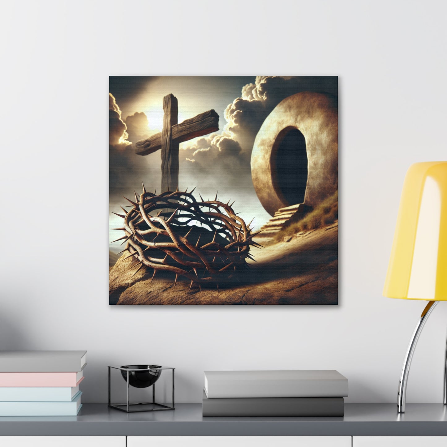 Inspirational Canvas Wall Art - Faith & Hope Design