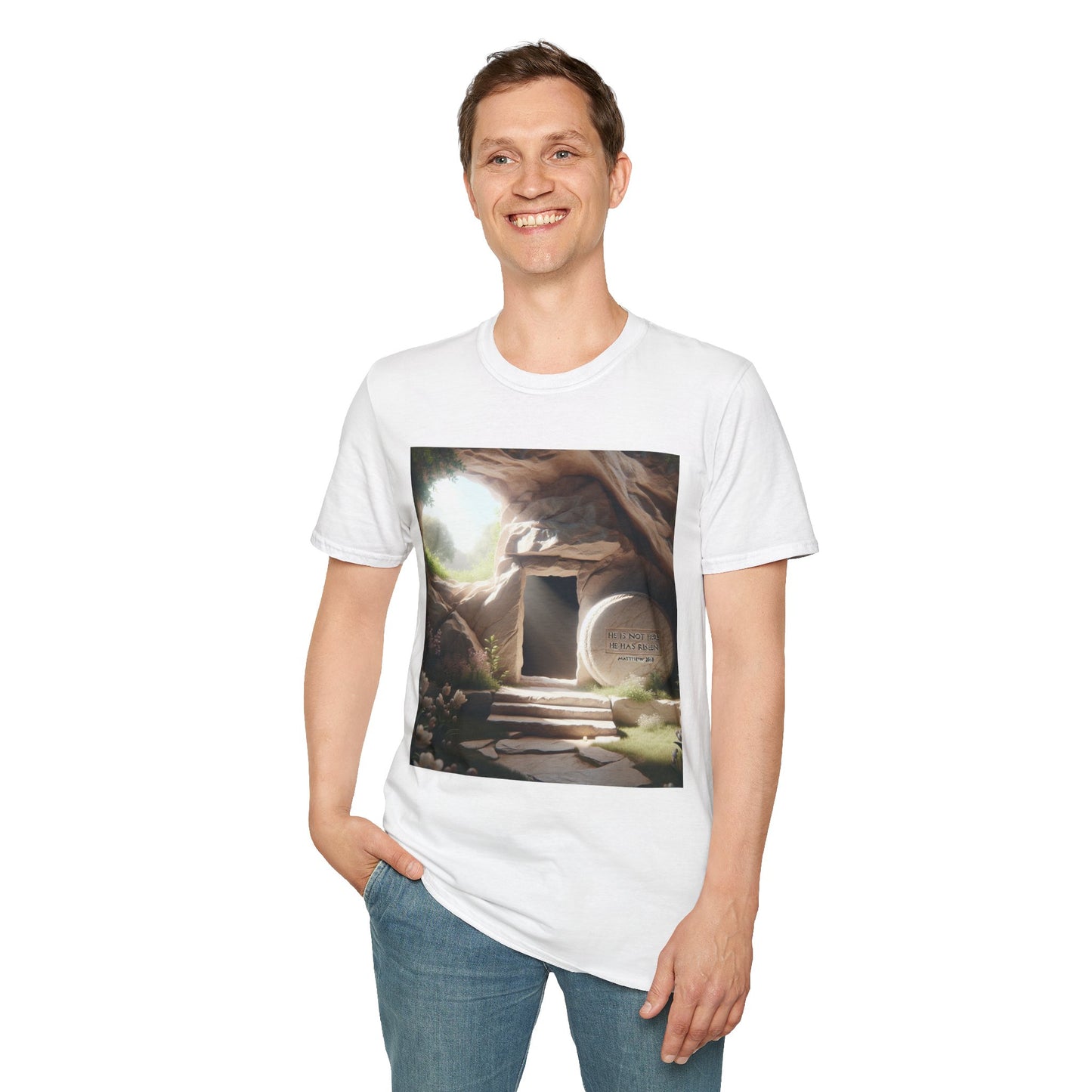 Inspirational Unisex Softstyle T-Shirt - Hope & Renewal Design