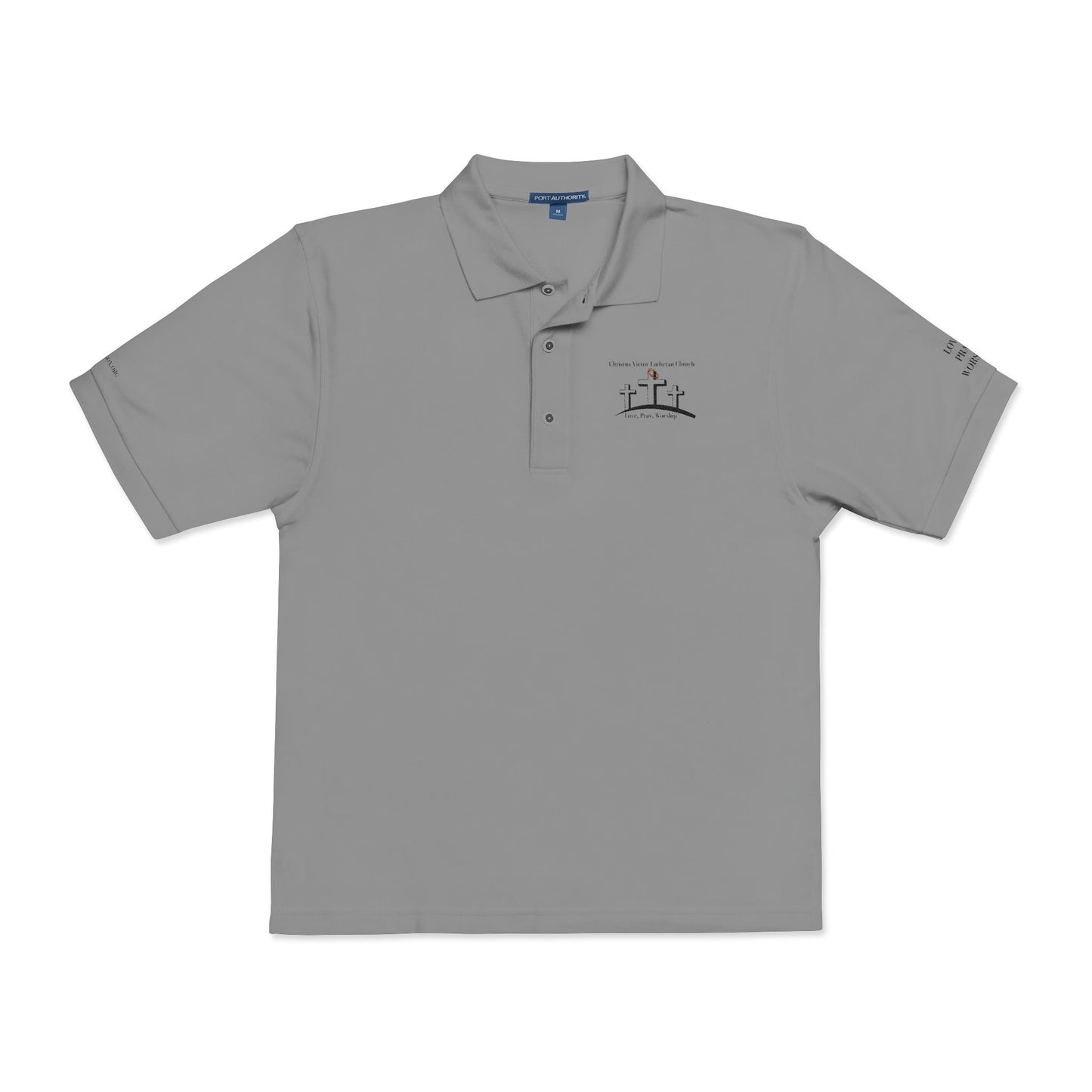 Embroidered Unisex Polo Shirt - Stylish Casual Wear for Everyday Comfort