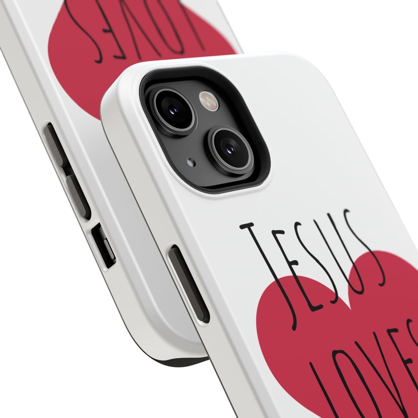Jesus Love's You Impact-Resistant Phone Case | Durable Christian Accessories | Gift for Believers | Unique Faith-Based Tech Cover