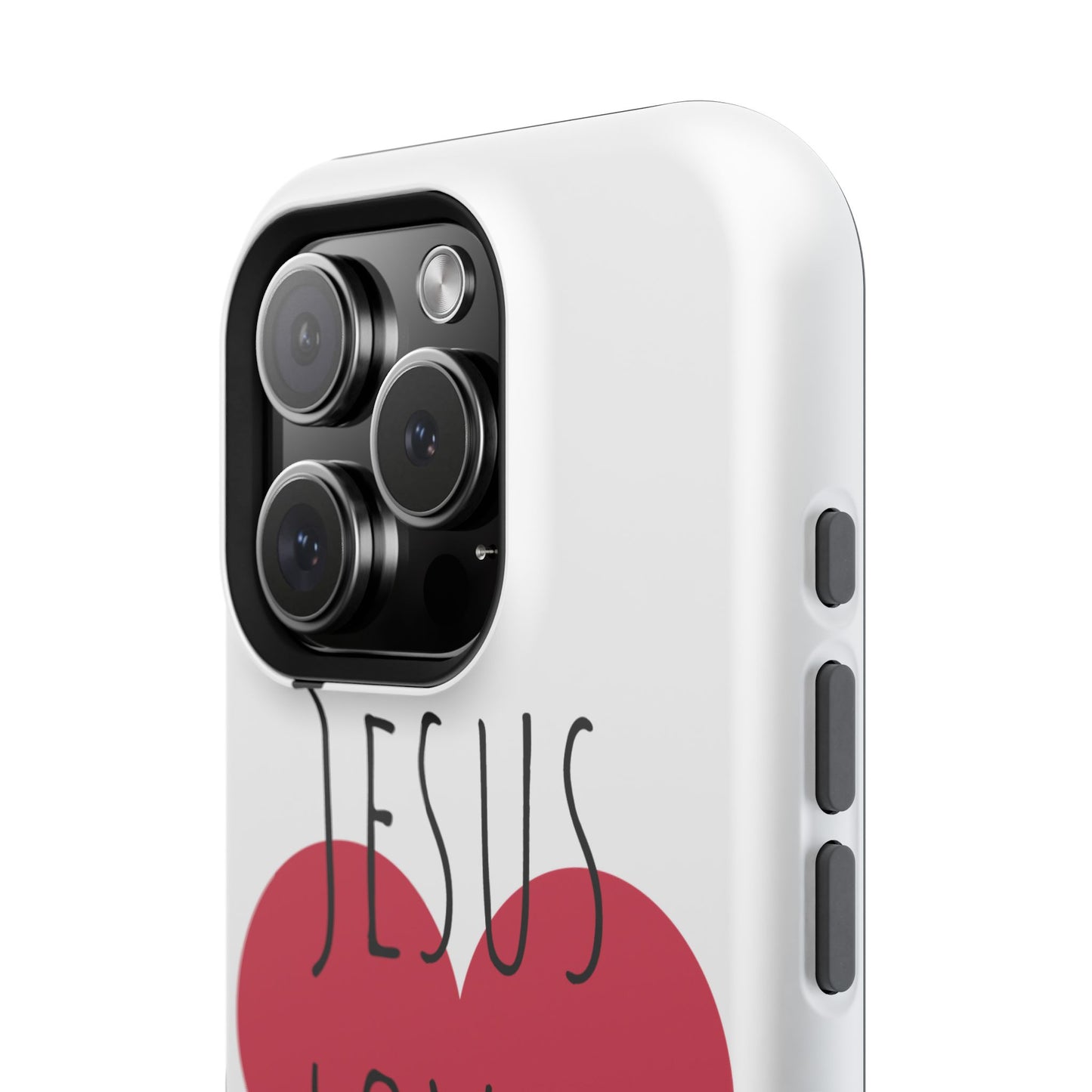 Jesus Love's You Impact-Resistant Phone Case | Durable Christian Accessories | Gift for Believers | Unique Faith-Based Tech Cover