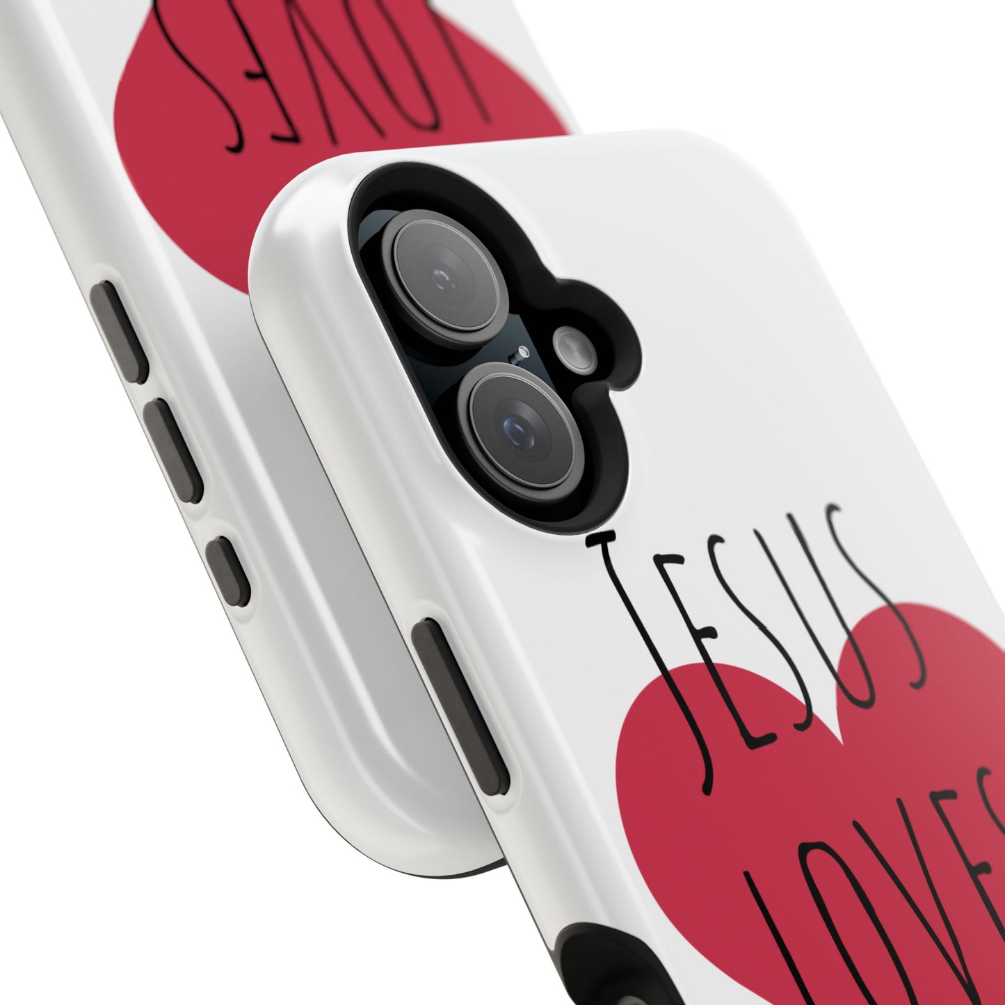 Jesus Love's You Impact-Resistant Phone Case | Durable Christian Accessories | Gift for Believers | Unique Faith-Based Tech Cover