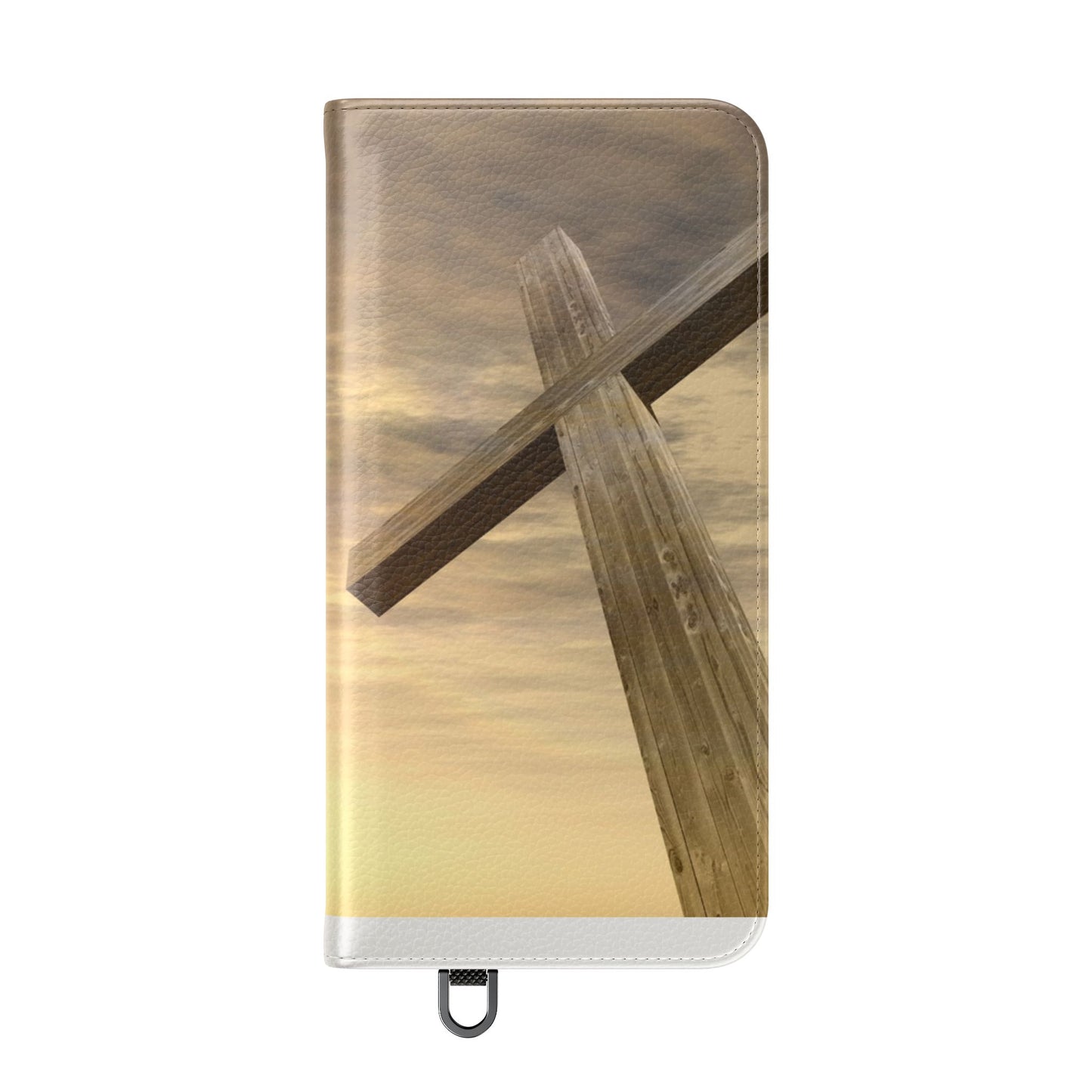 Elegant Faith Flip Case for Phones, Bible Verse Accessories, Inspirational Gifts for Christians, Stylish Phone Wallet, Church Decor