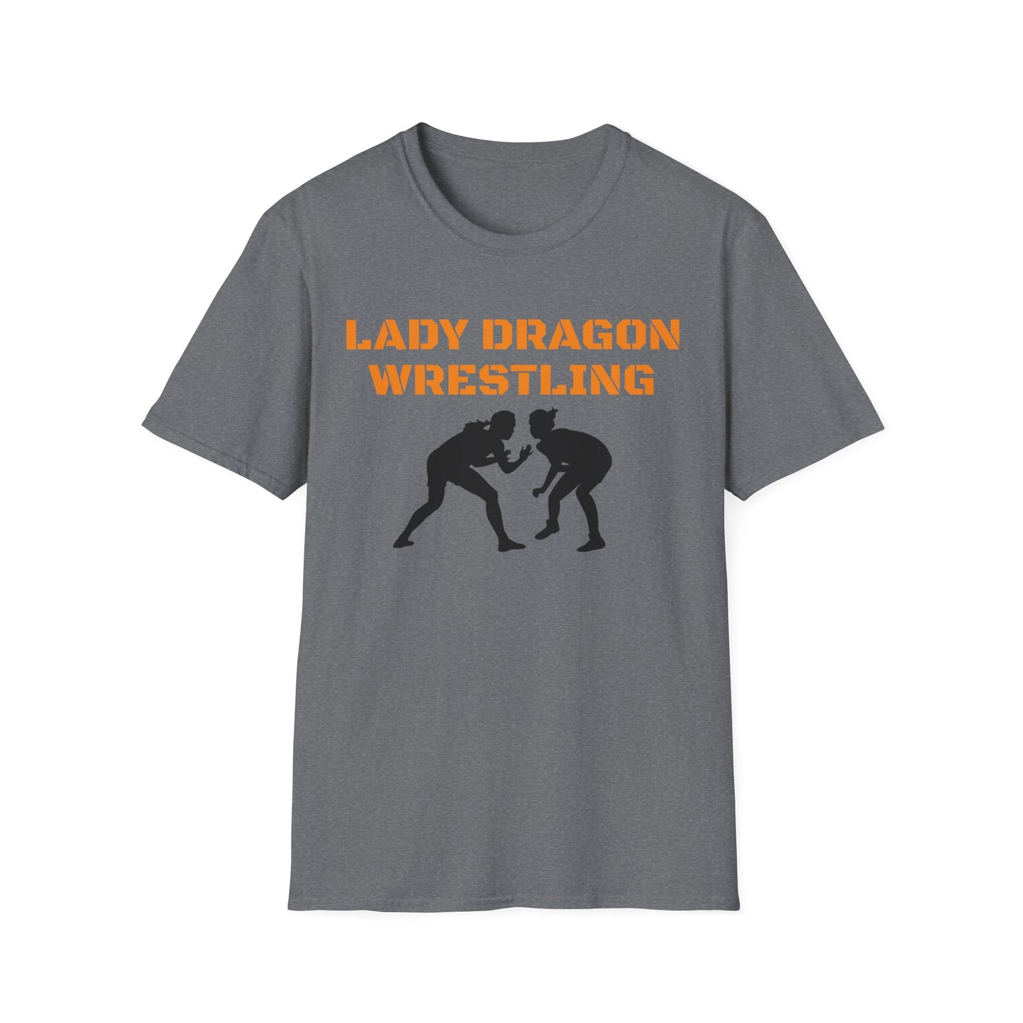 Lady Dragon Wrestling Unisex Softstyle T-Shirt - Winner's Mindset