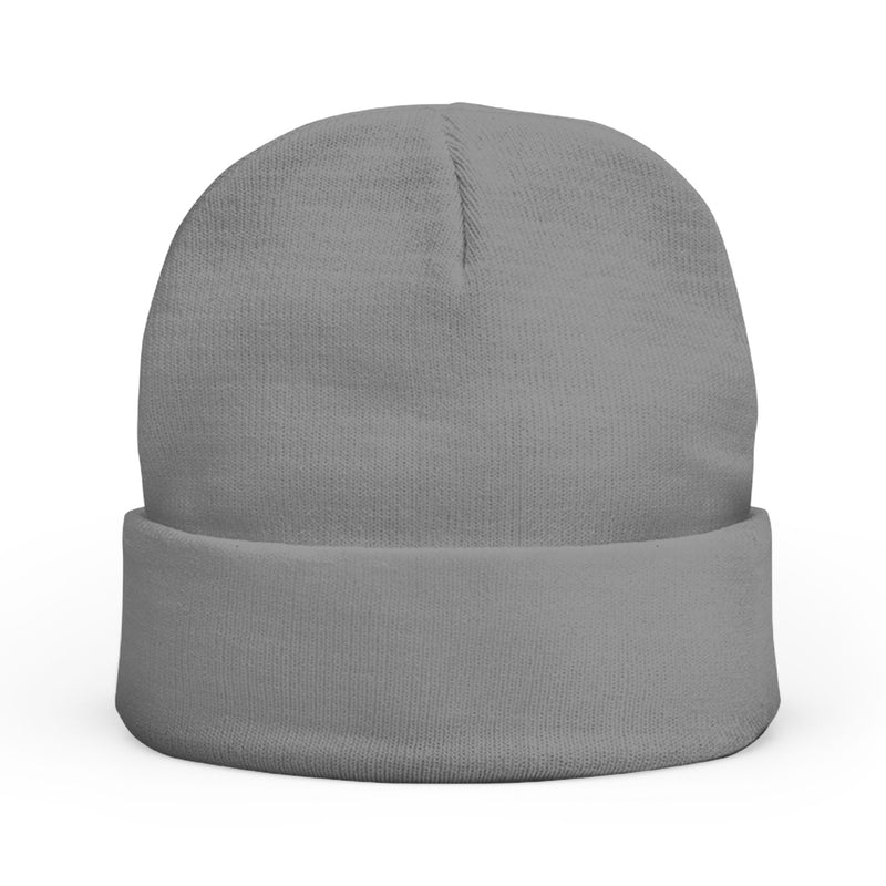 Embroidered Knit Beanie - Christus Victor Logo