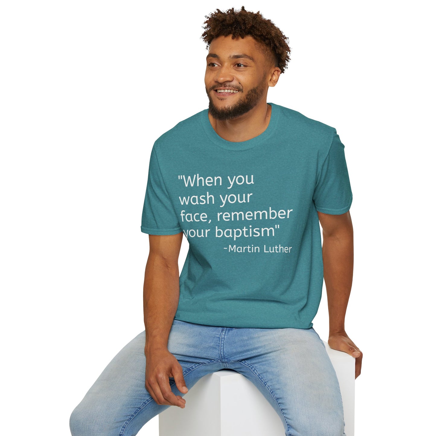 Martin Luther Quote Unisex Softstyle T-Shirt