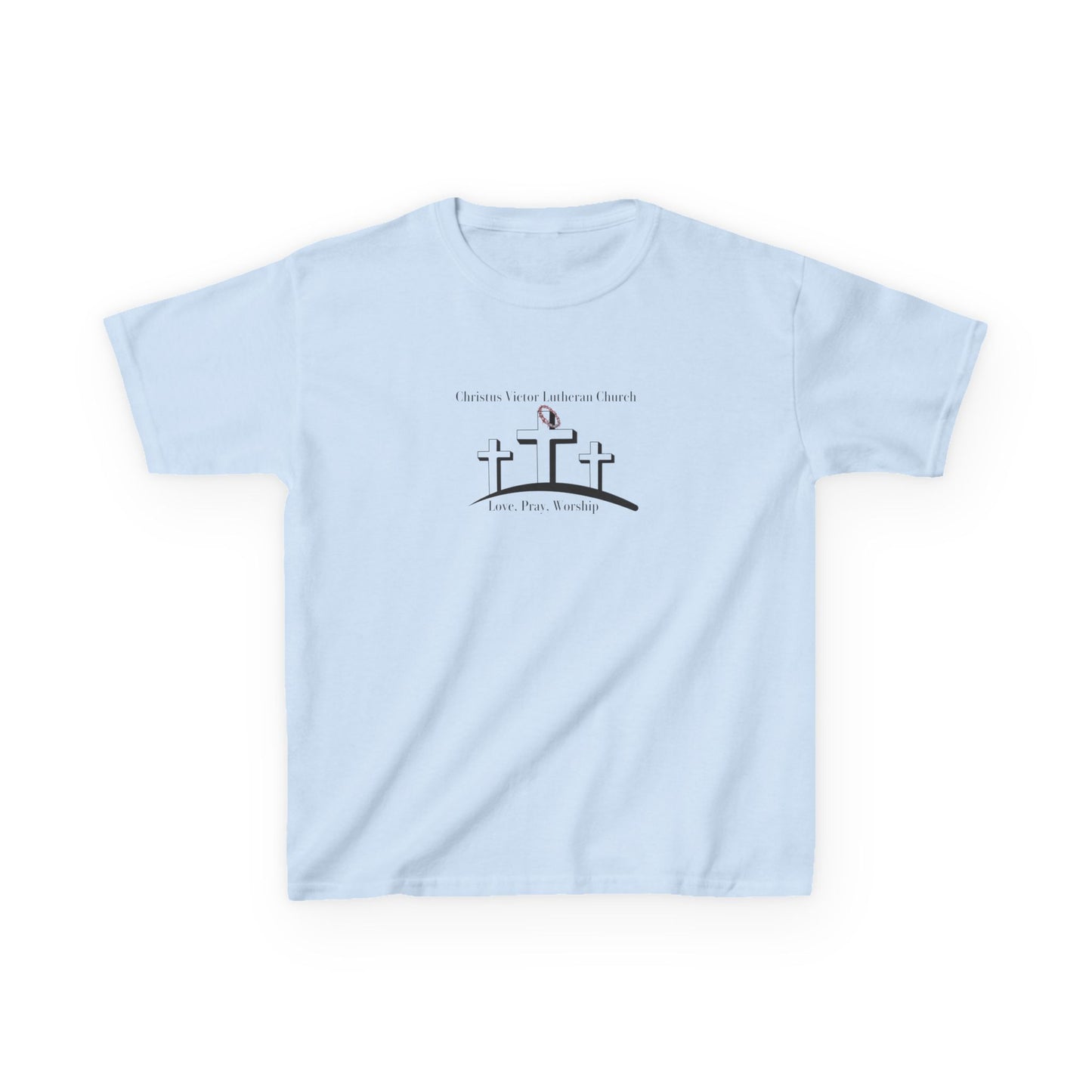 Kids Heavy Cotton™ Tee - Christus Victor Graphic T-Shirt
