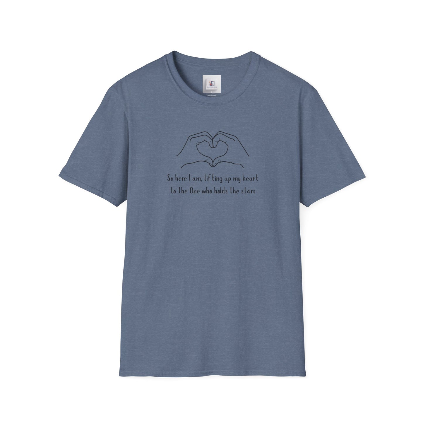 Heartfelt Unisex Softstyle T-Shirt – Inspirational Quote for Everyday Wear