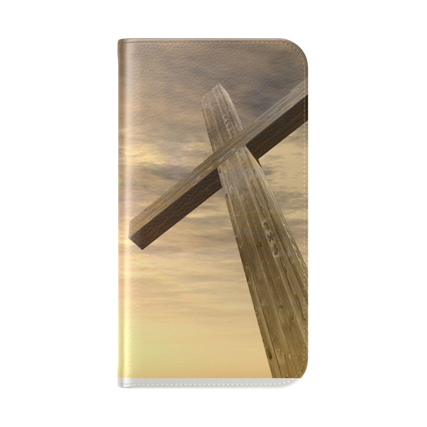 Elegant Faith Flip Case for Phones, Bible Verse Accessories, Inspirational Gifts for Christians, Stylish Phone Wallet, Church Decor