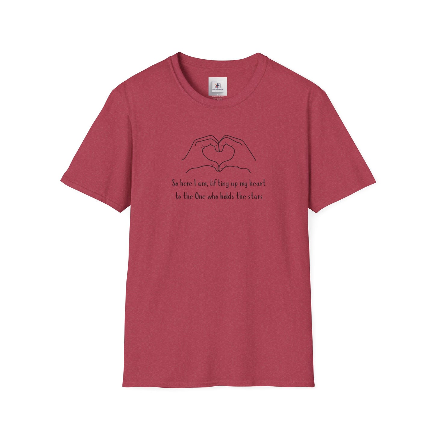 Heartfelt Unisex Softstyle T-Shirt – Inspirational Quote for Everyday Wear