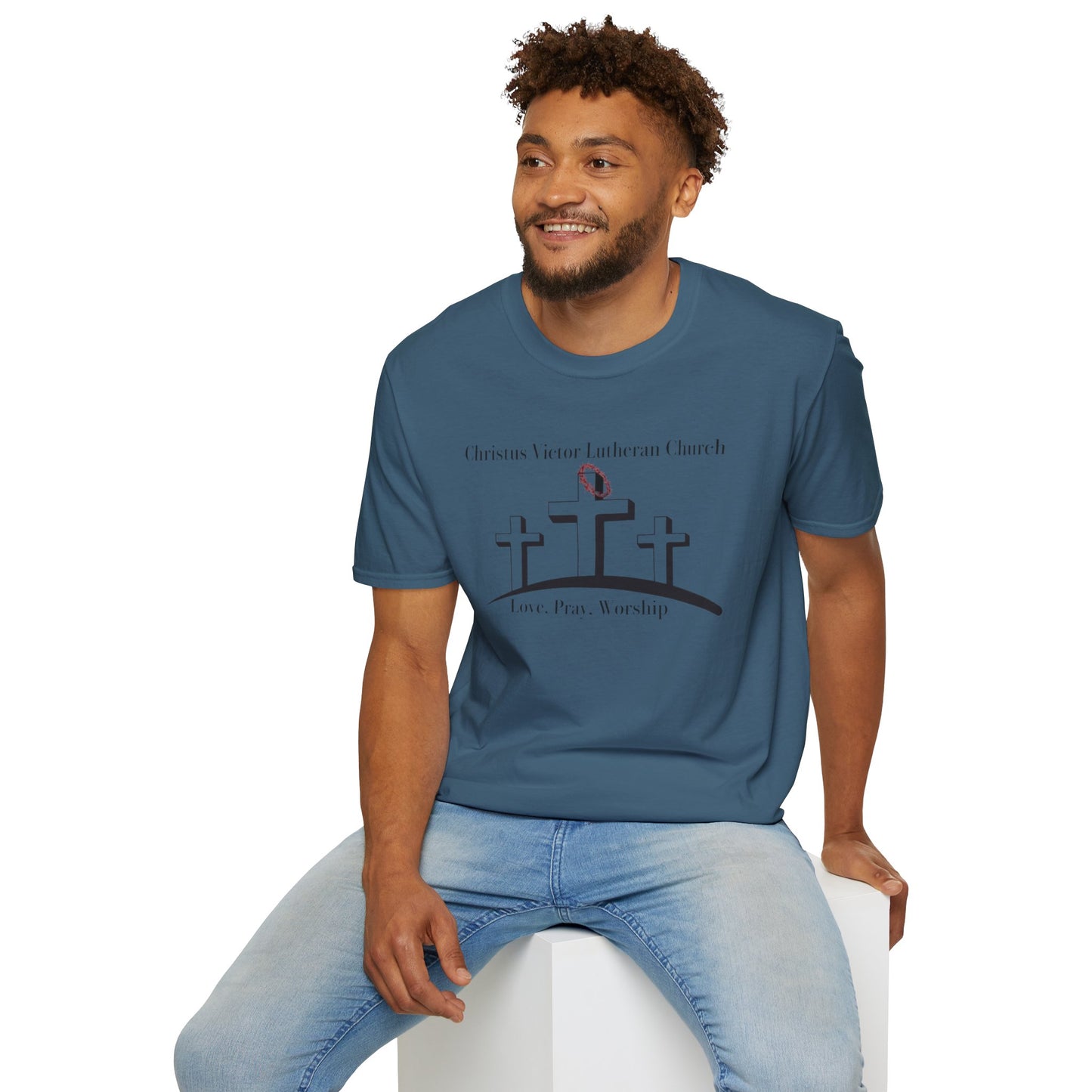 Faith-Inspired Unisex T-Shirt - Celebrate Worship, Casual Christian Apparel, Gift for Believers, Church Events, Everyday Wear