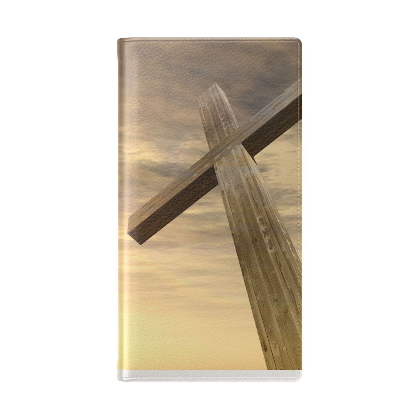 Elegant Faith Flip Case for Phones, Bible Verse Accessories, Inspirational Gifts for Christians, Stylish Phone Wallet, Church Decor