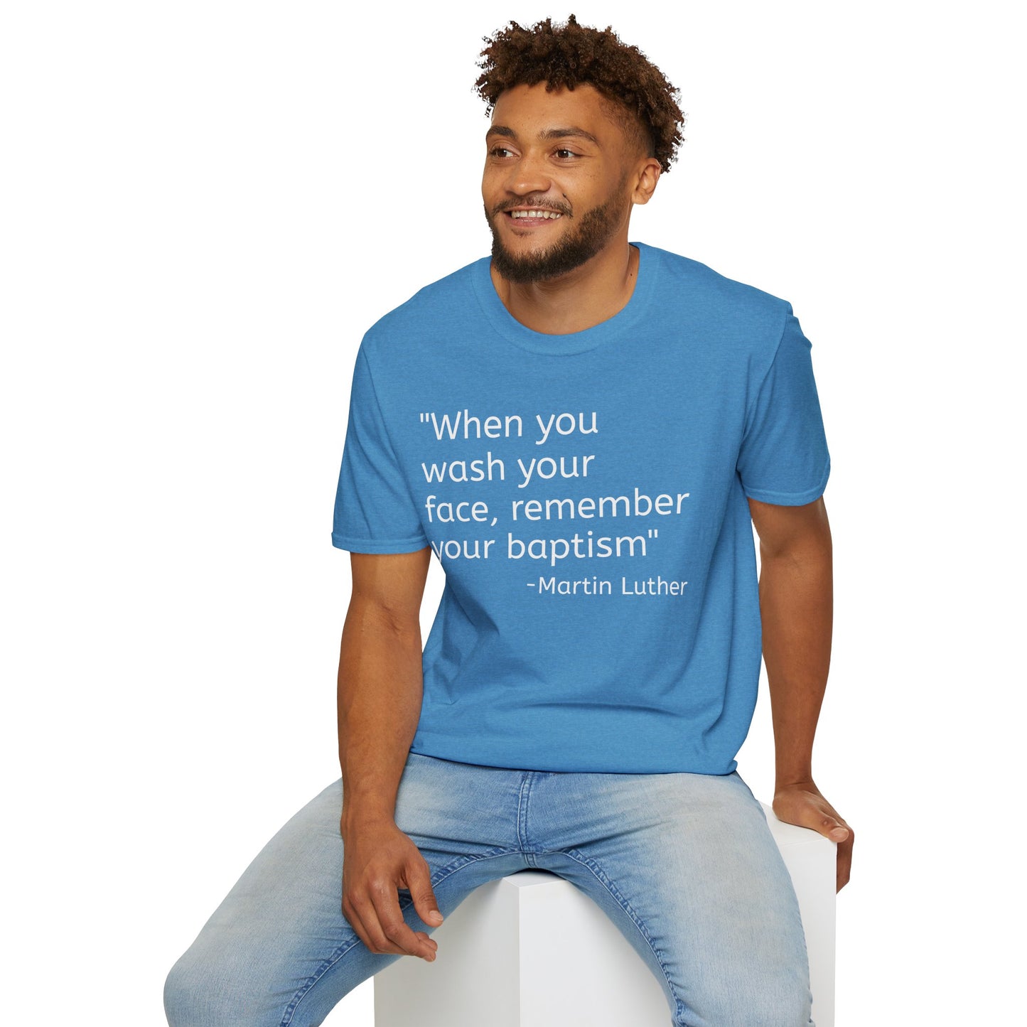 Martin Luther Quote Unisex Softstyle T-Shirt