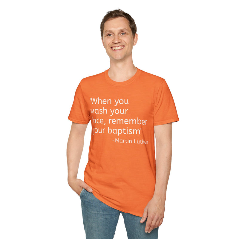 Martin Luther Quote Unisex Softstyle T-Shirt