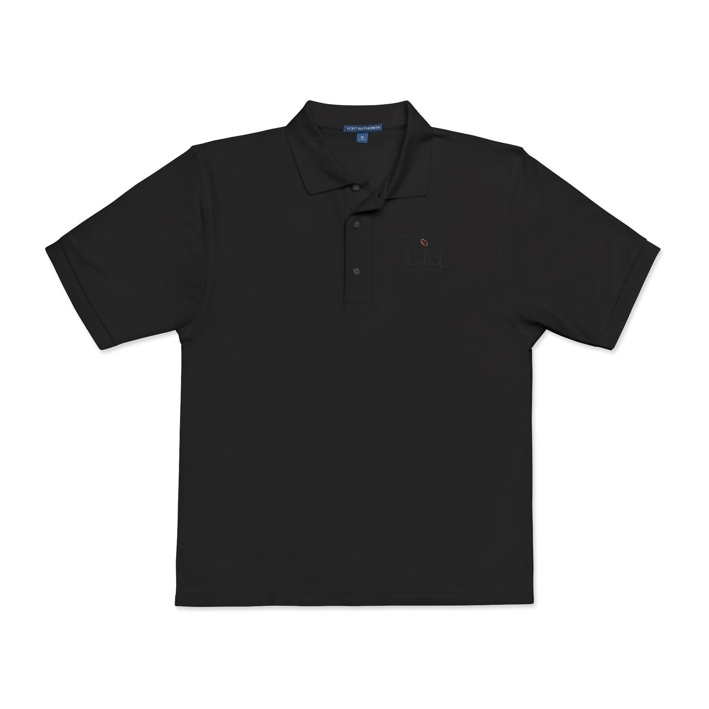 Embroidered Unisex Polo Shirt - Stylish Casual Wear for Everyday Comfort