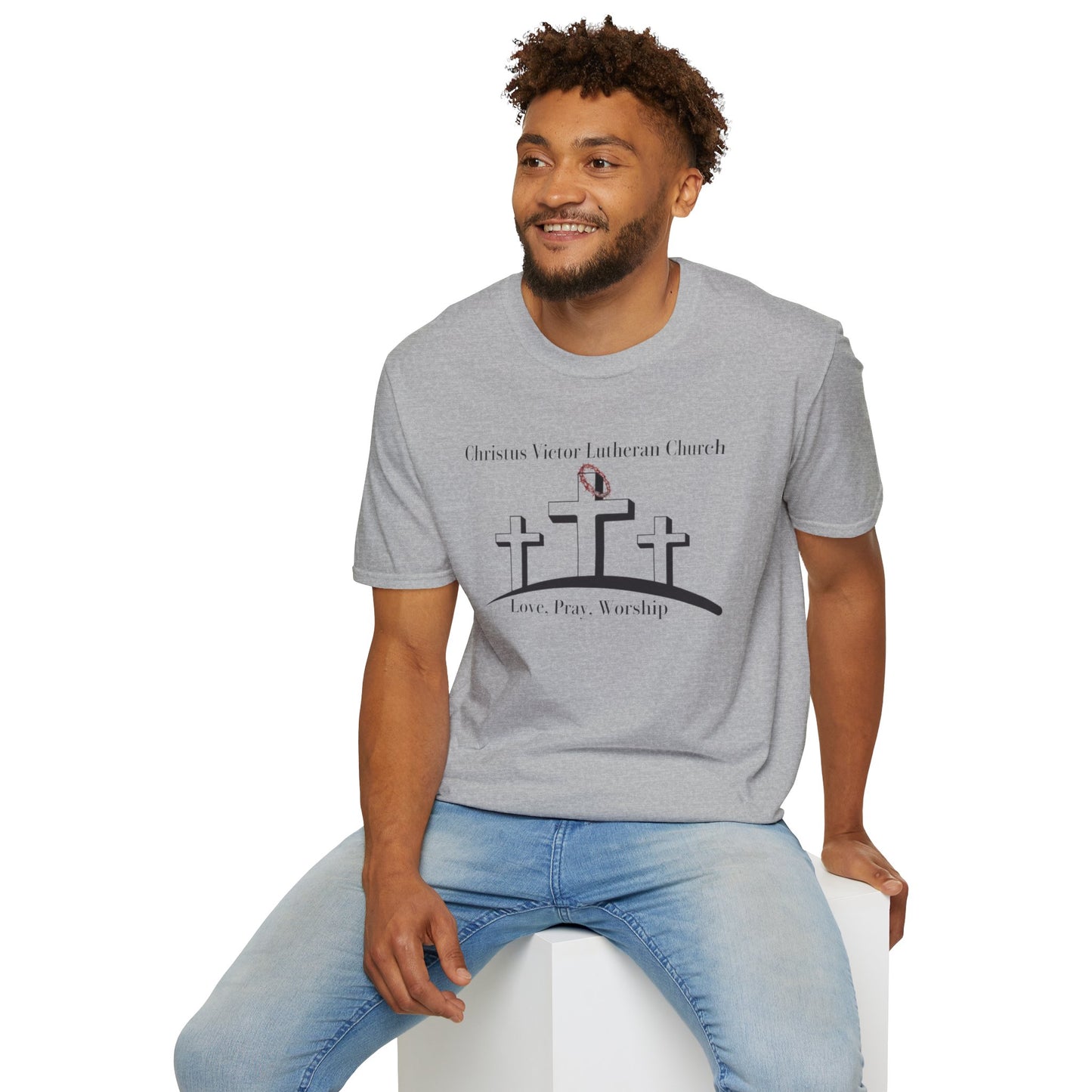 Faith-Inspired Unisex T-Shirt - Celebrate Worship, Casual Christian Apparel, Gift for Believers, Church Events, Everyday Wear