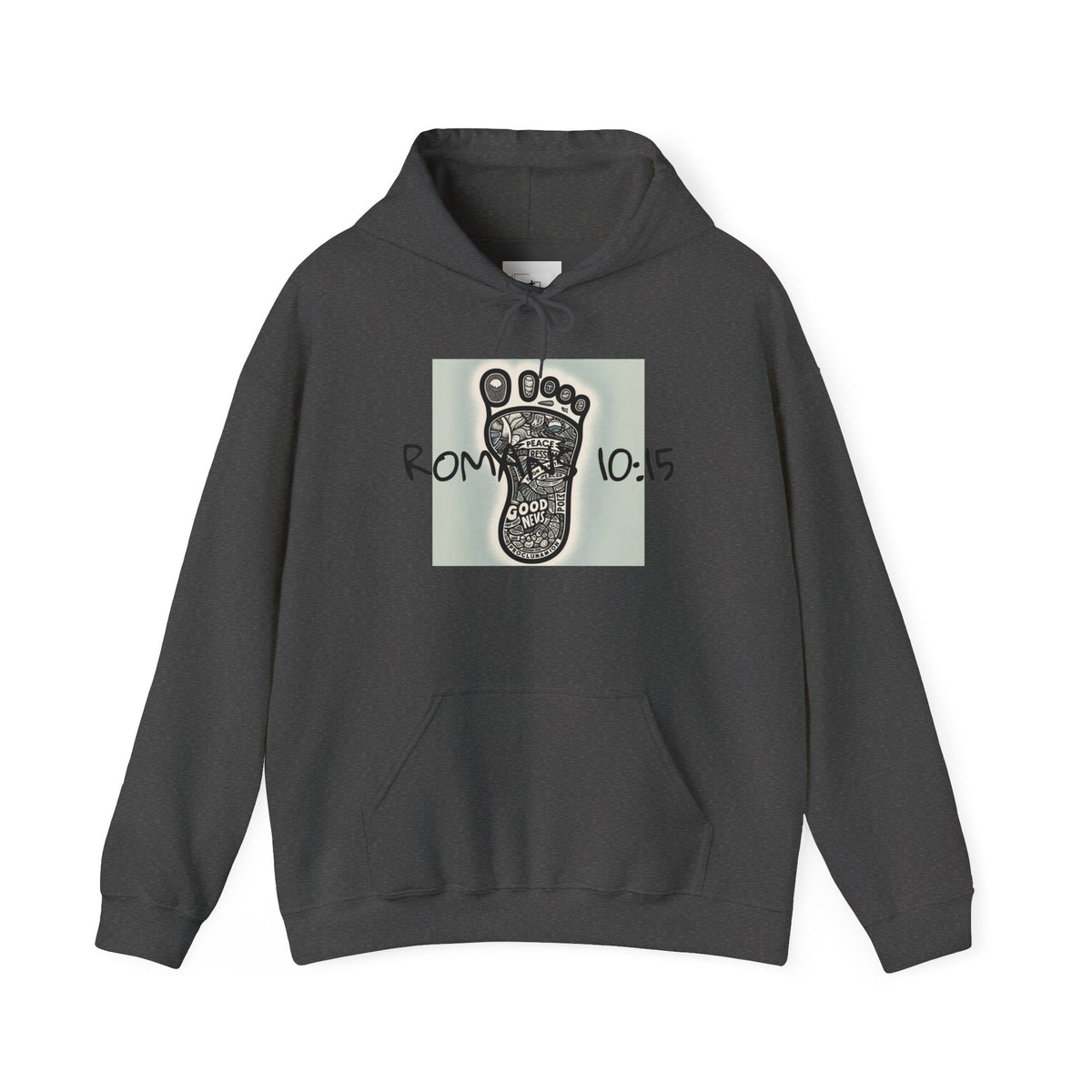 Inspirational Faith Hoodie - Romans 10:15