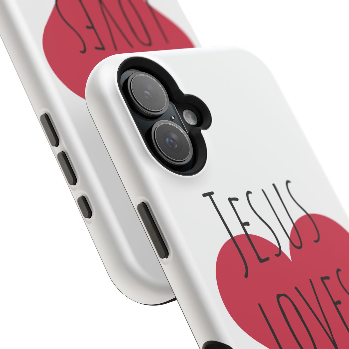 Jesus Love's You Impact-Resistant Phone Case | Durable Christian Accessories | Gift for Believers | Unique Faith-Based Tech Cover