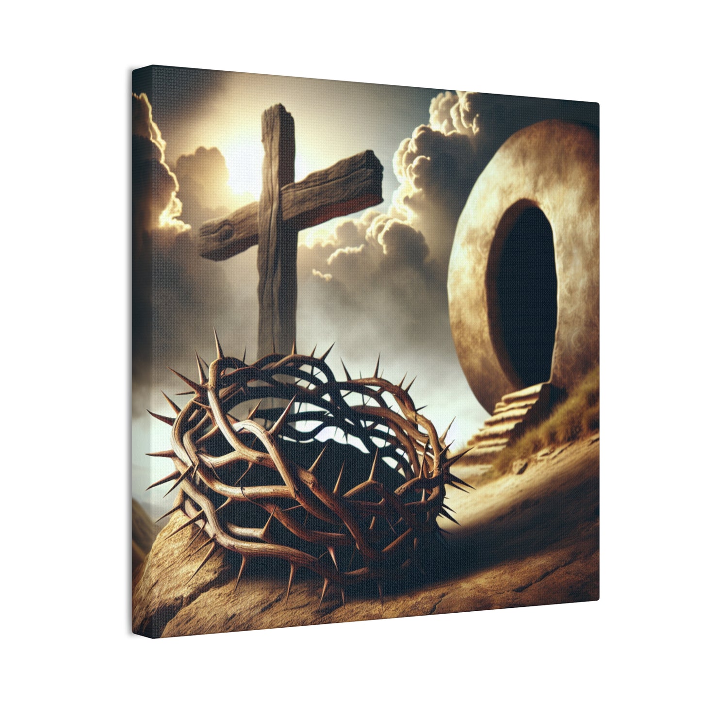 Inspirational Canvas Wall Art - Faith & Hope Design