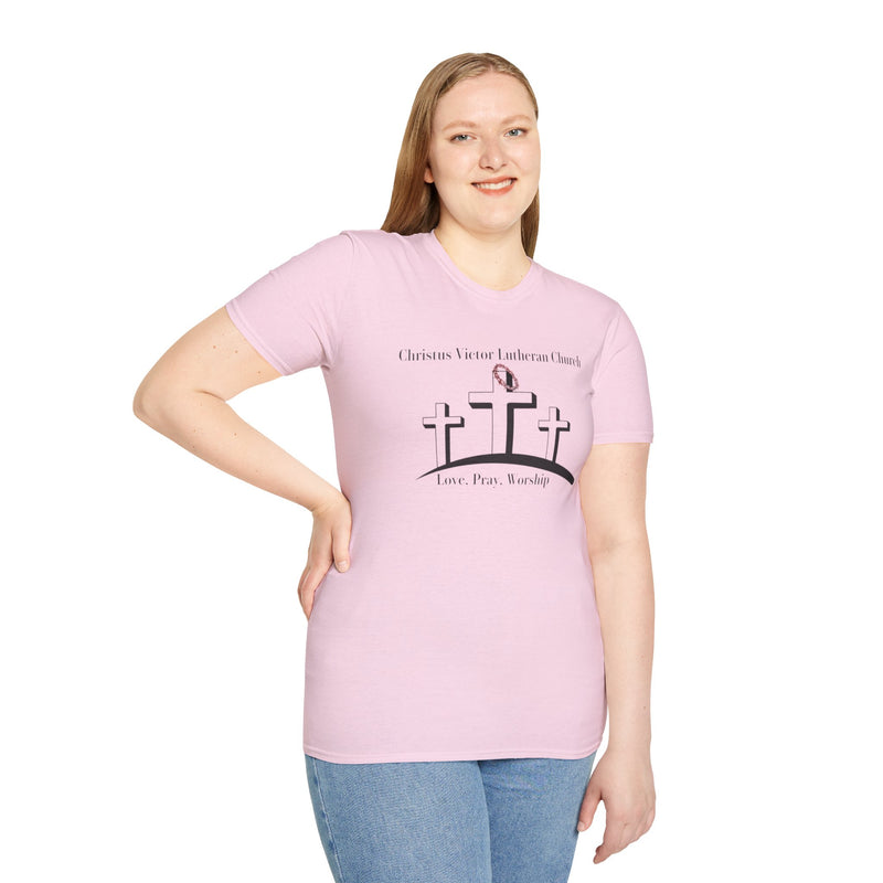Faith-Inspired Unisex T-Shirt - Celebrate Worship, Casual Christian Apparel, Gift for Believers, Church Events, Everyday Wear