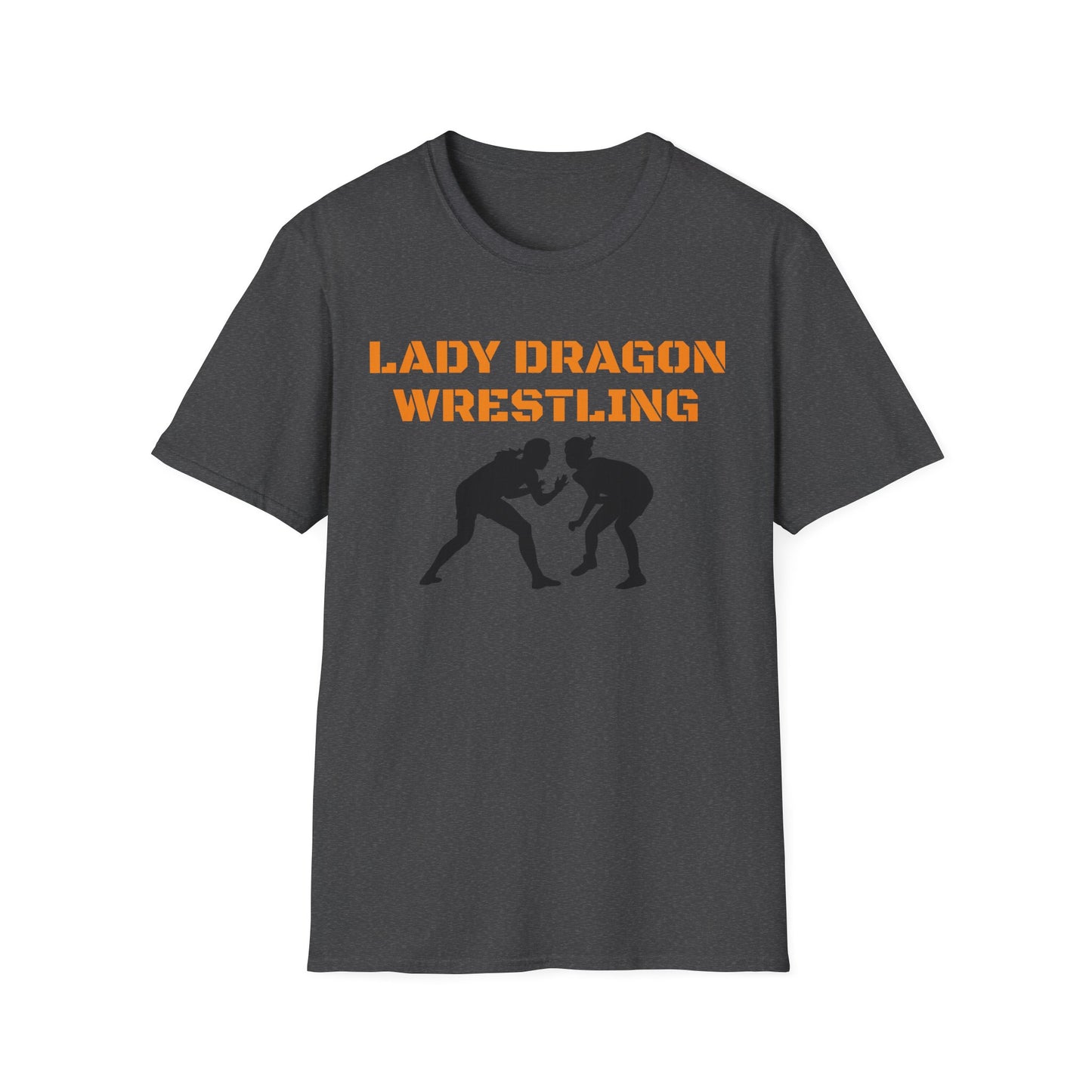 Lady Dragon Wrestling Unisex Softstyle T-Shirt - Winner's Mindset