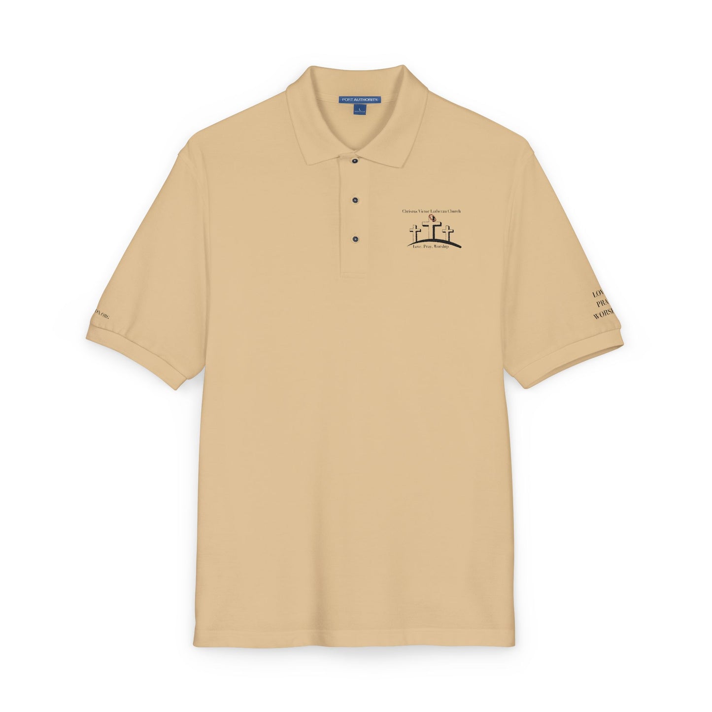 Embroidered Unisex Polo Shirt - Stylish Casual Wear for Everyday Comfort
