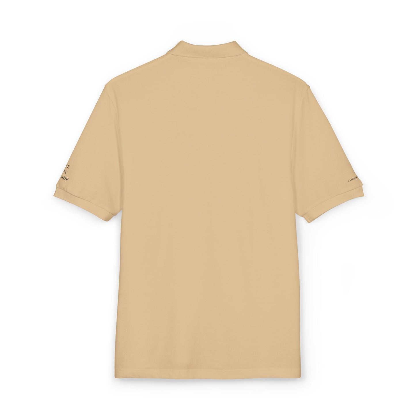 Embroidered Unisex Polo Shirt - Stylish Casual Wear for Everyday Comfort