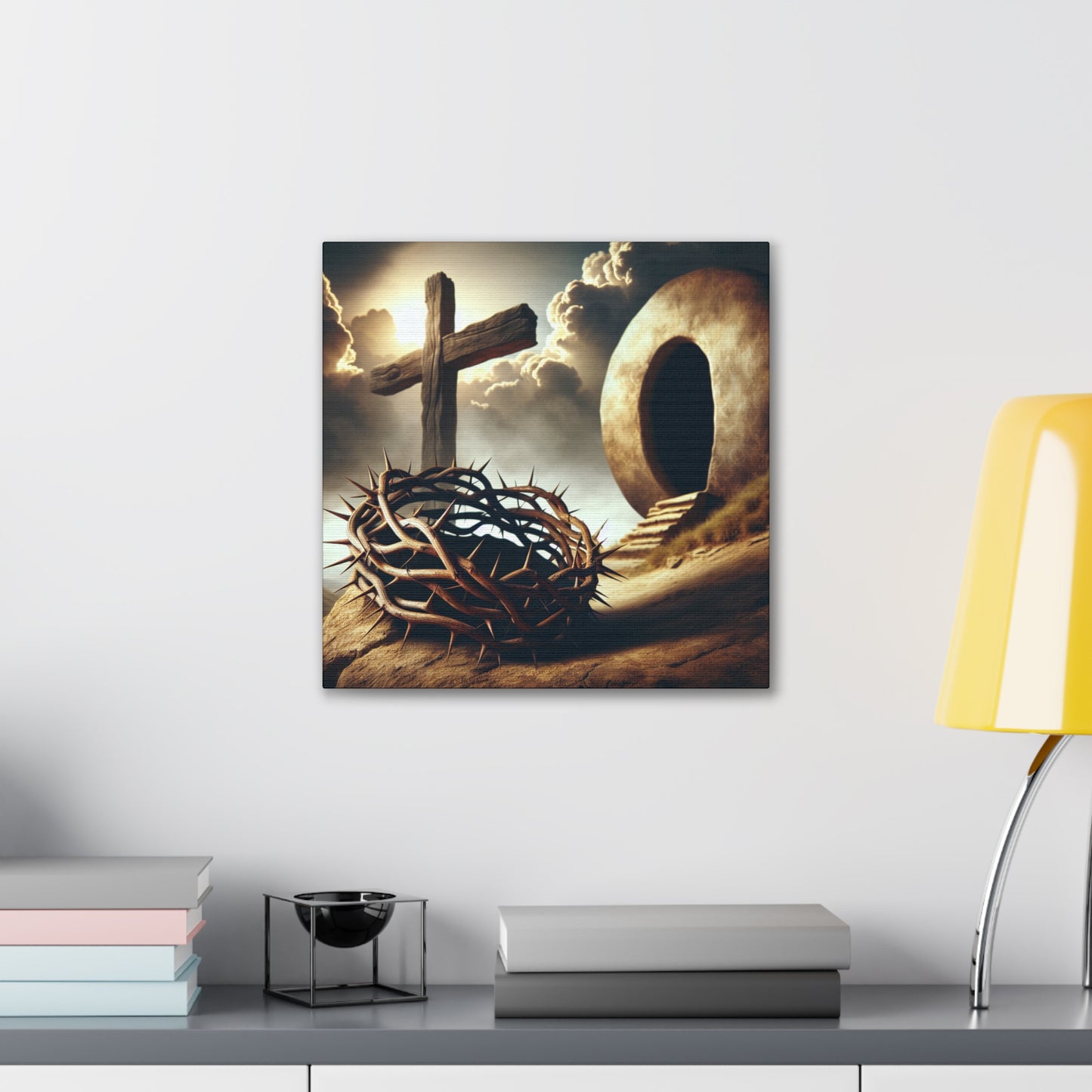 Inspirational Canvas Wall Art - Faith & Hope Design