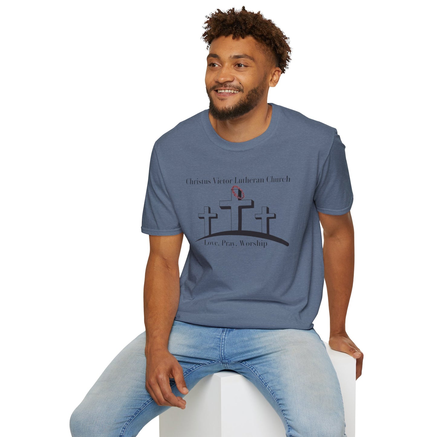 Faith-Inspired Unisex T-Shirt - Celebrate Worship, Casual Christian Apparel, Gift for Believers, Church Events, Everyday Wear