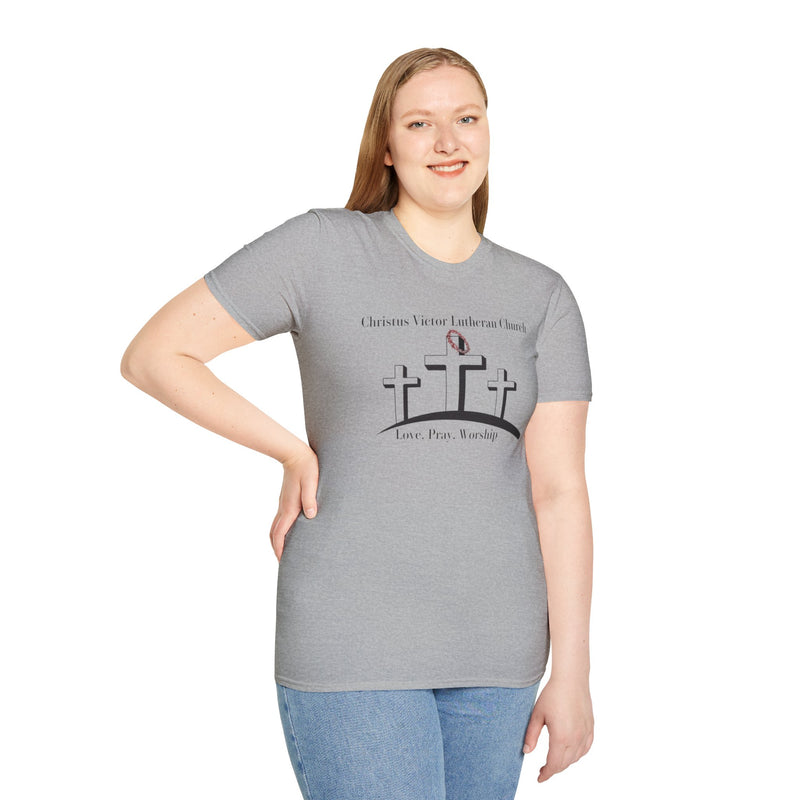 Faith-Inspired Unisex T-Shirt - Celebrate Worship, Casual Christian Apparel, Gift for Believers, Church Events, Everyday Wear